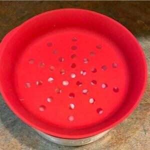 Pampered Chef Microwave Pasta Cooker White Ceramic Bowl.